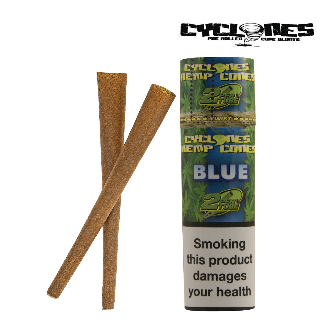 CYCLONES Hemp Cones Blue