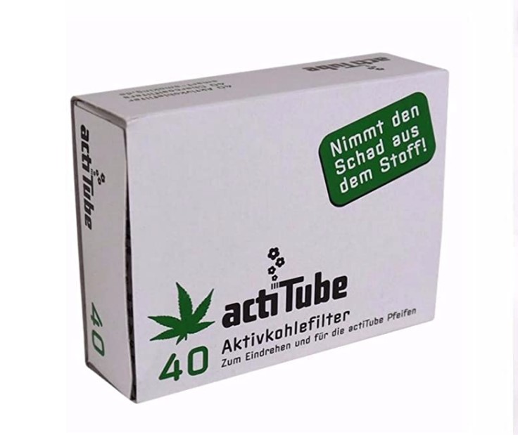 actiTube Activated Charcoal Filters 40-Pack
