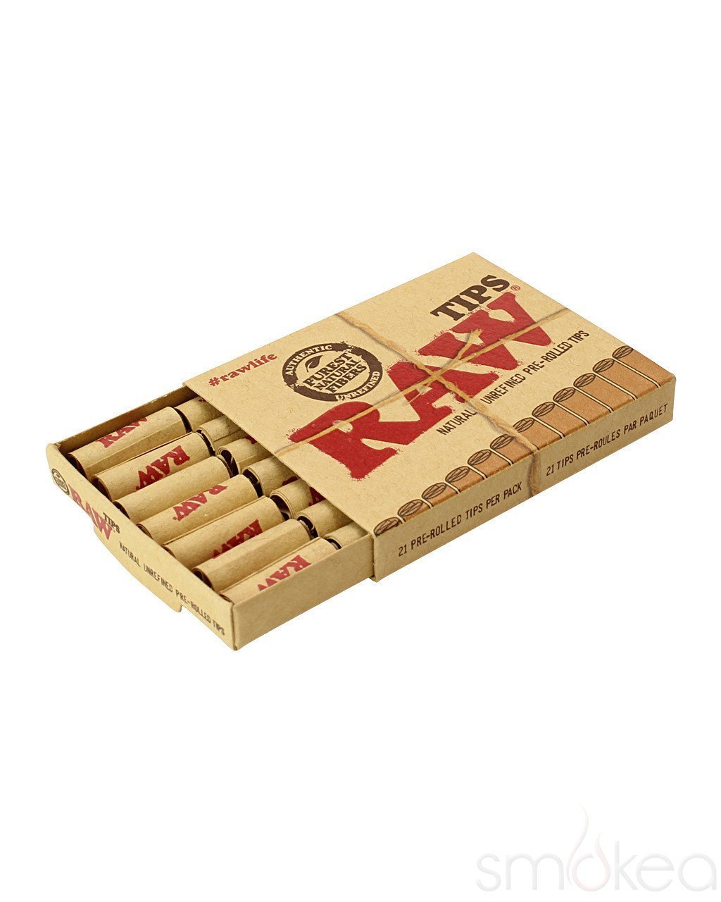 RAW Authentic Pre-Rolled Tips