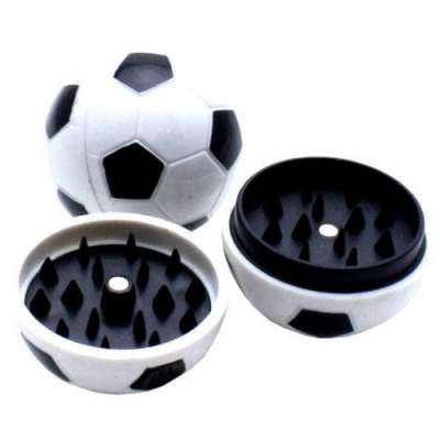 Acrylic Grinder Football-Shaped 2 Parts