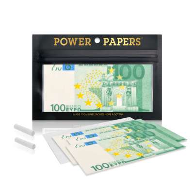 Power Papers EUR€100 Rolling Paper
