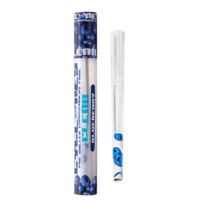 CYCLONES Clear Pre-rolled Transparent Cone  - Blueberry Flavored