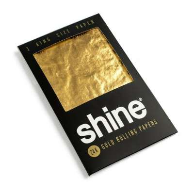 Shine 24K Gold King Size Paper