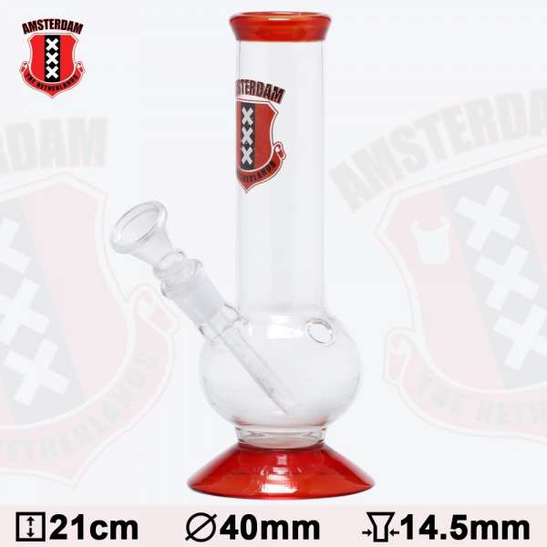 Amsterdam Bong Red