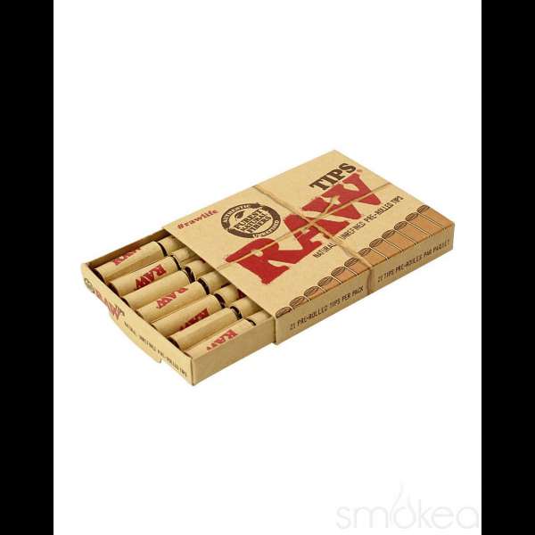 RAW Authentic Pre-Rolled Tips